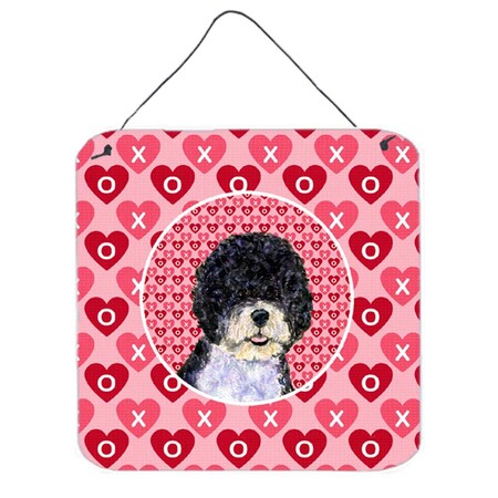 Carolines Treasures Portuguese Water Dog Aluminium Metal Wall Or Door Hanging Prints SS4490DS66